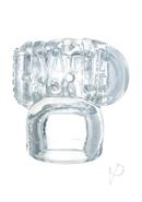 Wand Essentials Vibra Cup U-tip Stimulator Attachment - Clear