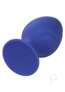 Cheeky Silicone Textured Anal Plugs Large/small (set Of 2) - Purple
